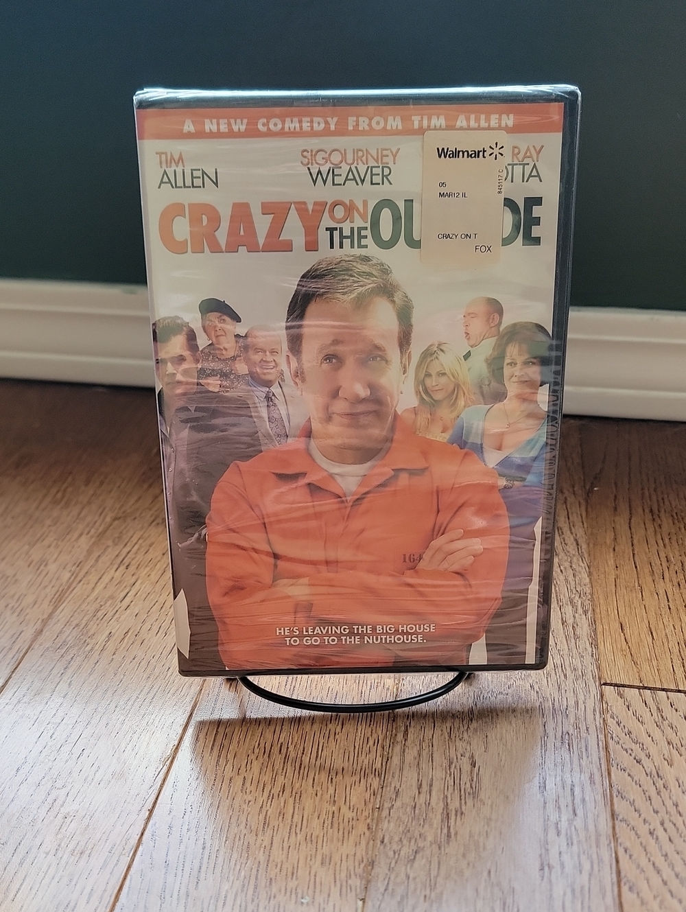 Crazy on the Outside DVD — Tim Allen — Orange Cover